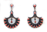 Coral Earrings
